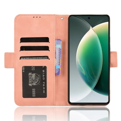 For TECNO Camon 30 4G / 30 5G / CL6 / CL7 Case Leather Phone Protector with Multiple Card Slots
