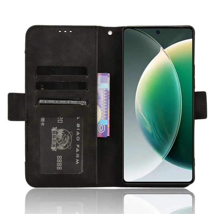 For TECNO Camon 30 4G / 30 5G / CL6 / CL7 Case Leather Phone Protector with Multiple Card Slots