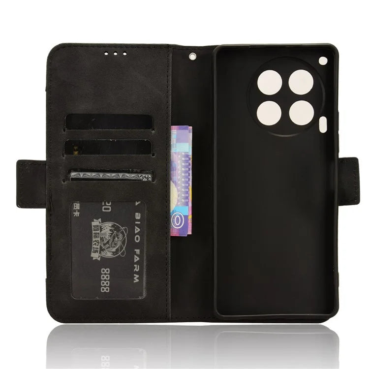 For TECNO Camon 30 4G / 30 5G / CL6 / CL7 Case Leather Phone Protector with Multiple Card Slots