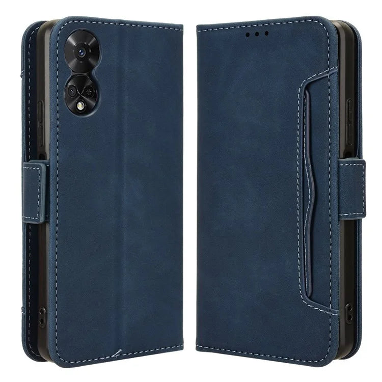 For TCL 50 5G Case Folio Leather Phone Protector Shell with Multiple Card Slots