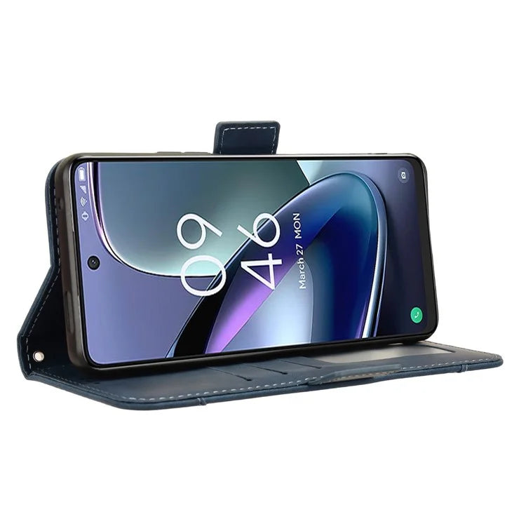 For TCL 50 5G Case Folio Leather Phone Protector Shell with Multiple Card Slots