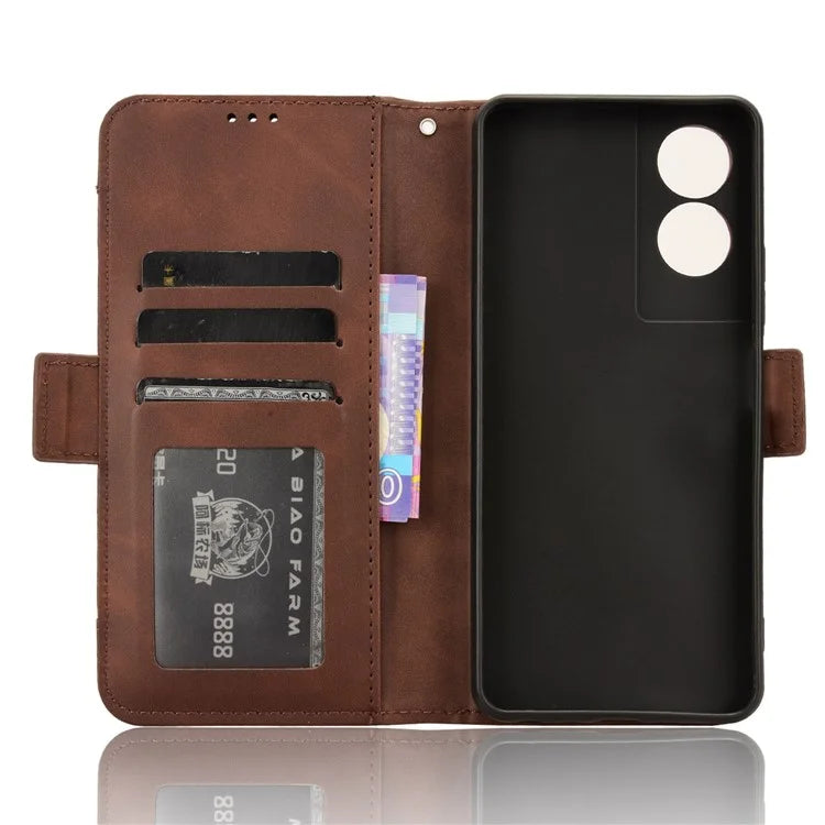 For TCL 50 5G Case Folio Leather Phone Protector Shell with Multiple Card Slots