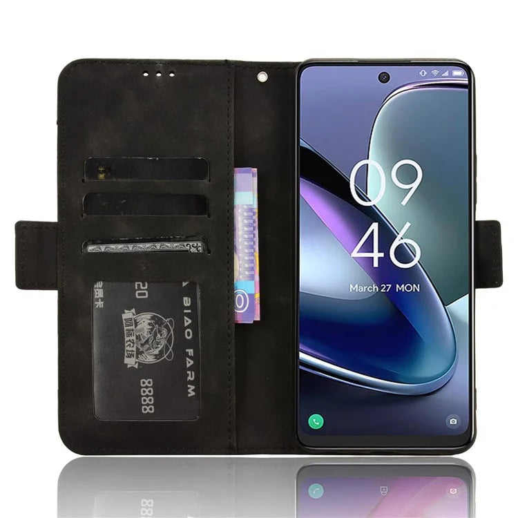 For TCL 50 5G Case Folio Leather Phone Protector Shell with Multiple Card Slots