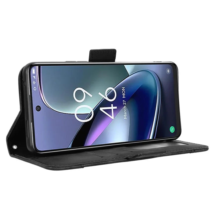 For TCL 50 5G Case Folio Leather Phone Protector Shell with Multiple Card Slots