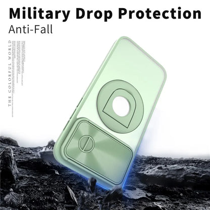 Style A For iPhone 12 / 12 Pro Magnetic Case Shockproof Hard PC Phone Cover Built-in Kickstand