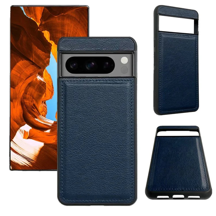 For Google Pixel 9 Pro XL Case Wallet PU Leather Detachable 2-in-1 Design Smart Phone Cover