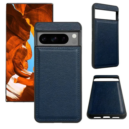For Google Pixel 9 Pro XL Case Wallet PU Leather Detachable 2-in-1 Design Smart Phone Cover