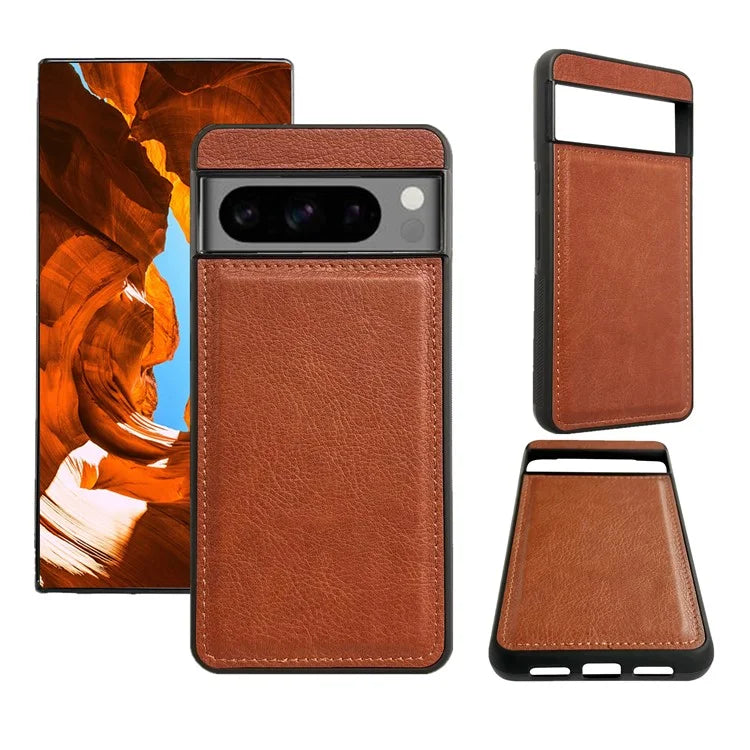 For Google Pixel 9 Pro XL Case Wallet PU Leather Detachable 2-in-1 Design Smart Phone Cover