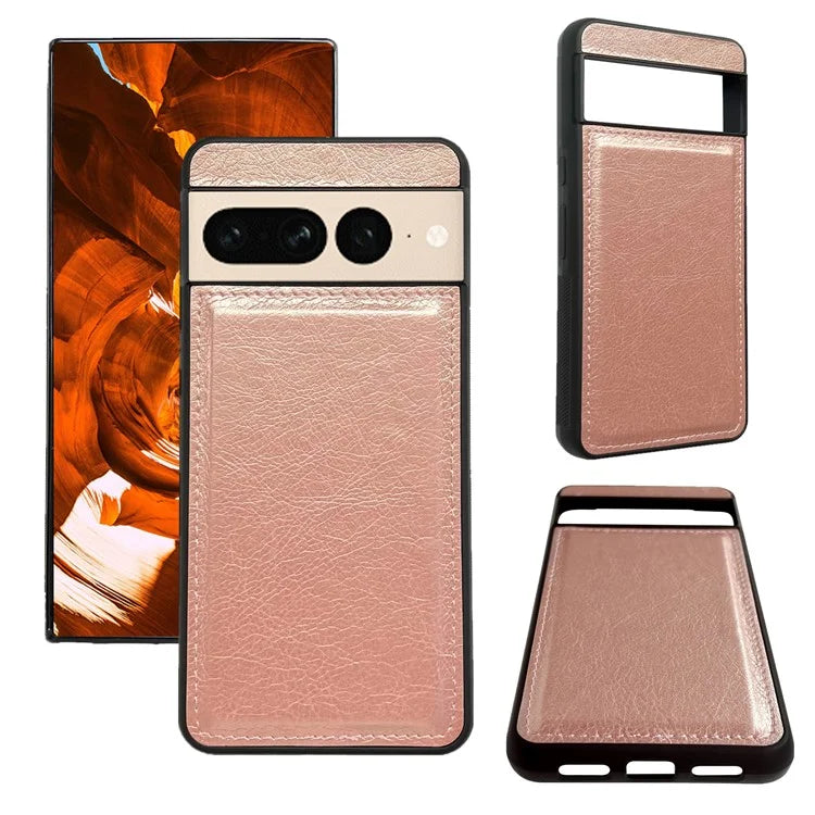 For Google Pixel 7 Pro 5G Leather Case Detachable 2-in-1 Design Stand Wallet Phone Cover