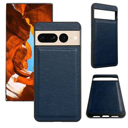 For Google Pixel 7 Pro 5G Leather Case Detachable 2-in-1 Design Stand Wallet Phone Cover