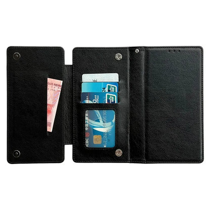 For Samsung Galaxy S22 Ultra 5G Magnetic Case Stand Leather Detachable 2-in-1 Design Phone Shell