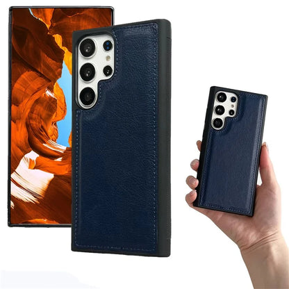 For Samsung Galaxy S22 Ultra 5G Magnetic Case Stand Leather Detachable 2-in-1 Design Phone Shell
