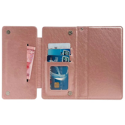 For Samsung Galaxy S21 Ultra 5G Wallet Phone Case Detachable 2-in-1 Design Leather Flip Cover
