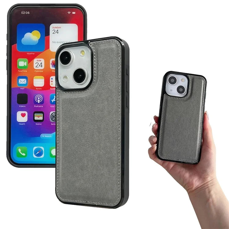 For iPhone 13 Wallet Case Detachable 2-in-1 Shockproof Leather Phone Cover