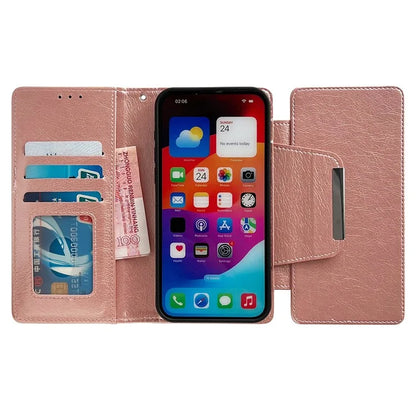 For iPhone 13 Wallet Case Detachable 2-in-1 Shockproof Leather Phone Cover