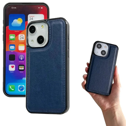 For iPhone 13 Wallet Case Detachable 2-in-1 Shockproof Leather Phone Cover