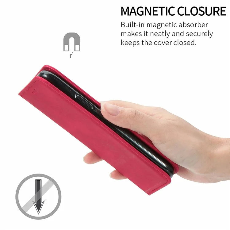 For Motorola Moto E14 4G / G04 4G / G04s 4G / G24 4G Case PU Leather Skin-Touch Stand Phone Cover