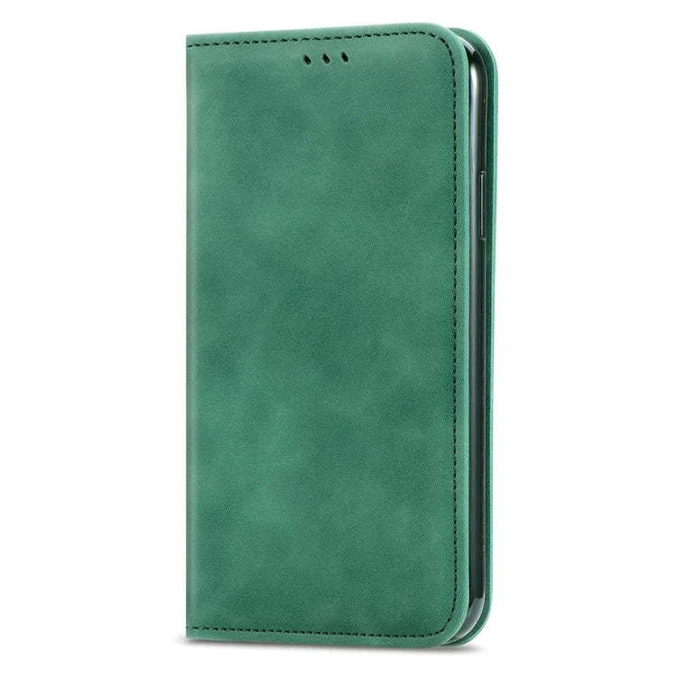 For Motorola Moto E14 4G / G04 4G / G04s 4G / G24 4G Case PU Leather Skin-Touch Stand Phone Cover