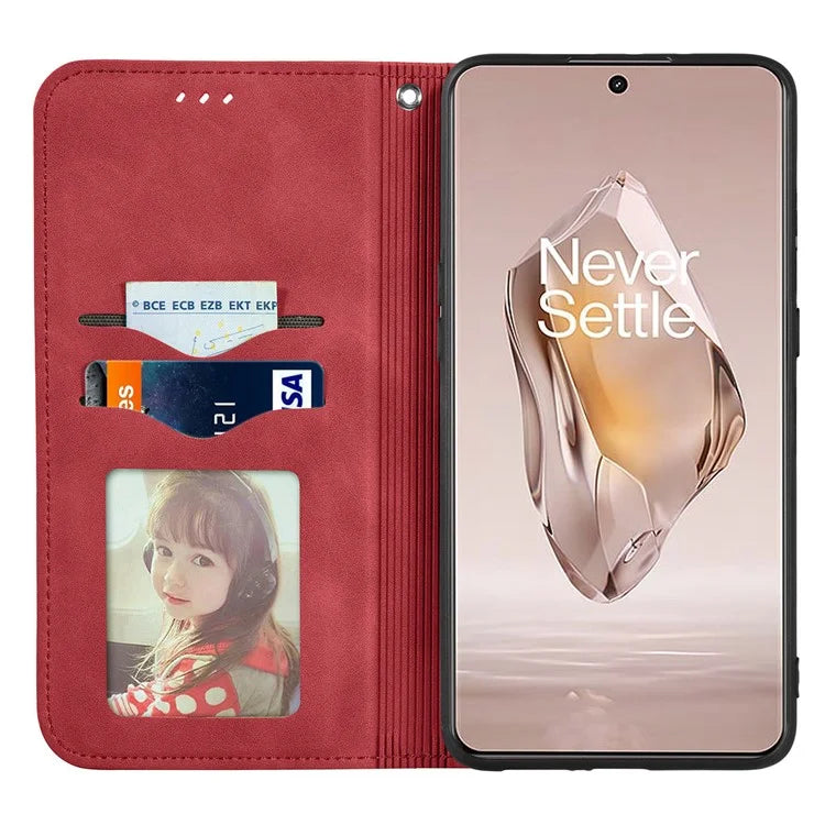 For Xiaomi Redmi Note 13 Pro 4G / Poco M6 Pro 4G Phone Case Magnetic Closing Skin-touch Leather Cover