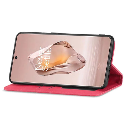 For Xiaomi Redmi Note 13 Pro 4G / Poco M6 Pro 4G Phone Case Magnetic Closing Skin-touch Leather Cover