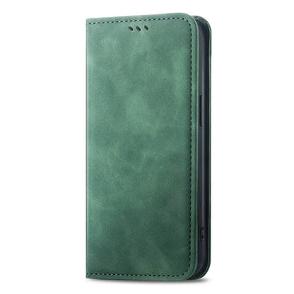 For Xiaomi Redmi Note 13 Pro 4G / Poco M6 Pro 4G Phone Case Magnetic Closing Skin-touch Leather Cover