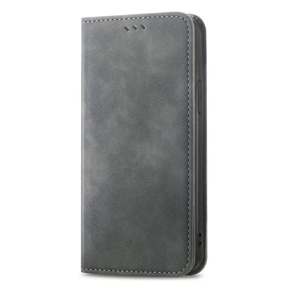 For Xiaomi Redmi Note 13 Pro 4G / Poco M6 Pro 4G Phone Case Magnetic Closing Skin-touch Leather Cover