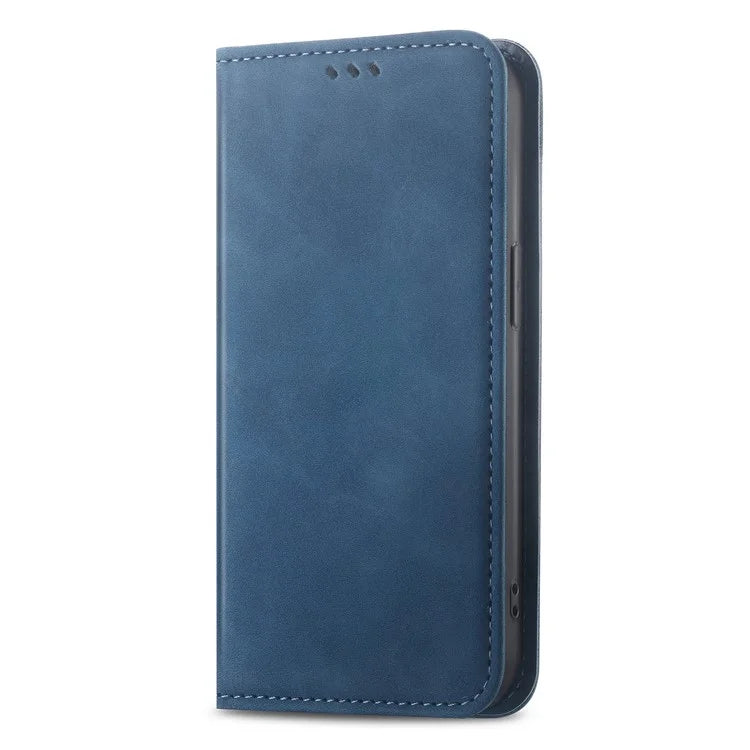 For Xiaomi Redmi Note 13 Pro 4G / Poco M6 Pro 4G Phone Case Magnetic Closing Skin-touch Leather Cover
