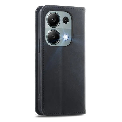 For Xiaomi Redmi Note 13 Pro 4G / Poco M6 Pro 4G Phone Case Magnetic Closing Skin-touch Leather Cover