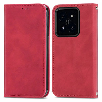For Xiaomi 14 Phone Case Magnetic Auto Closing Shockproof Leather Stand Cover