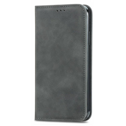 For Xiaomi 14 Pro Case Skin-Touch PU Leather Folio Flip Cover Retro Stand Phone Shell