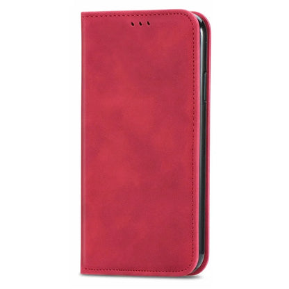 For Xiaomi 14 Ultra Magnetic Case PU Leather Skin-touch Phone Stand Cover