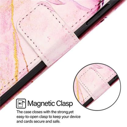 For Samsung Galaxy Z Fold6 5G Case with Strap Leather Wallet Phone Cover