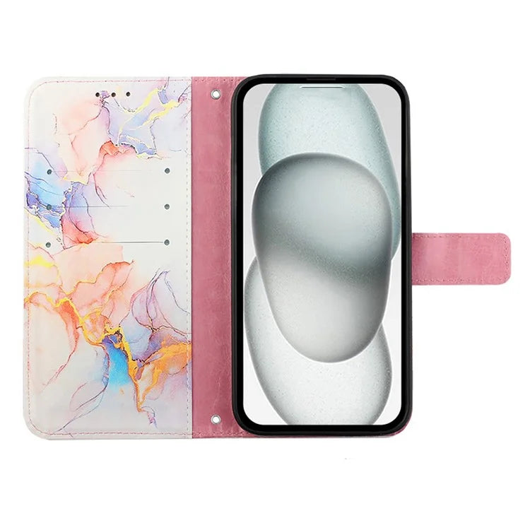 For Samsung Galaxy Z Fold6 5G Case with Strap Leather Wallet Phone Cover