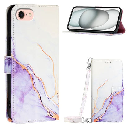 For Samsung Galaxy Z Fold6 5G Case with Strap Leather Wallet Phone Cover