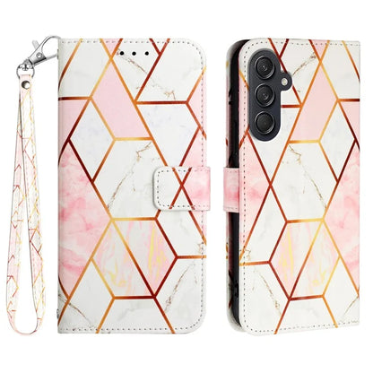 For Samsung Galaxy M55 5G / C55 5G / F55 5G Case Leather Wallet Phone Cover with Strap