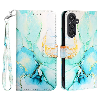 For Samsung Galaxy M55 5G / C55 5G / F55 5G Case Leather Wallet Phone Cover with Strap
