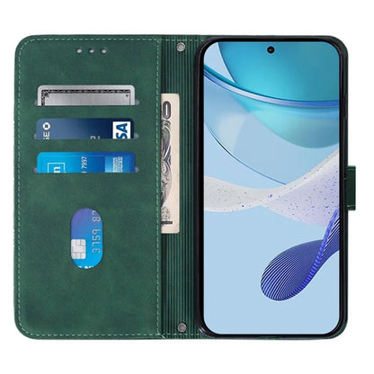 YB Imprinting Series-1 For Samsung Galaxy M62 / F62 Wallet Case Leather Magnetic Clasp Phone Coverish Green