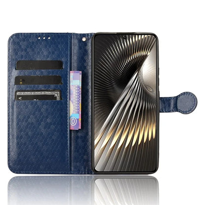 For Xiaomi Redmi Turbo 3 5G / Poco F6 5G Leather Case 3 Card Holder Slots Dots Pattern Phone Cover