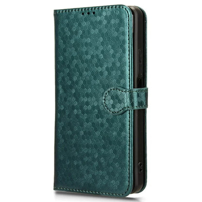 For Xiaomi Redmi Turbo 3 5G / Poco F6 5G Leather Case 3 Card Holder Slots Dots Pattern Phone Cover