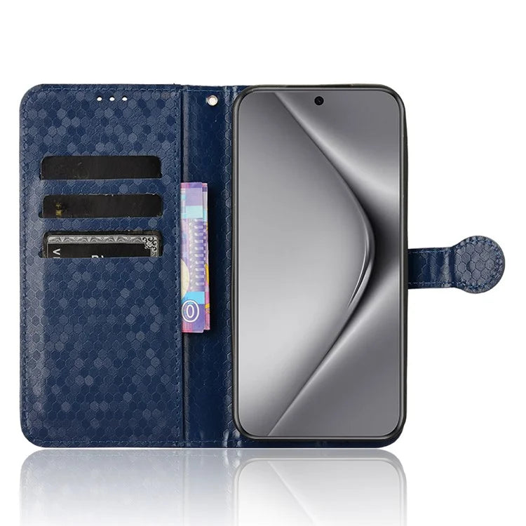 For Huawei Pura 70 Case PU Leather Dots Pattern Wallet Purse Phone Cover