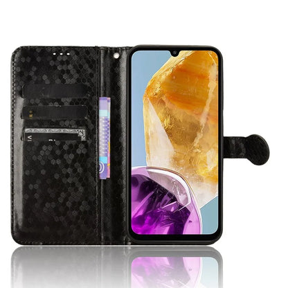 For Samsung Galaxy F15 5G / M15 5G Case Dots Imprinted Card Slot Bump Proof Phone Cover