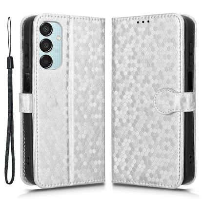 For Samsung Galaxy F15 5G / M15 5G Case Dots Imprinted Card Slot Bump Proof Phone Cover