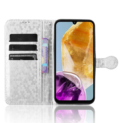 For Samsung Galaxy F15 5G / M15 5G Case Dots Imprinted Card Slot Bump Proof Phone Cover