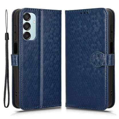 For Samsung Galaxy F15 5G / M15 5G Case Dots Imprinted Card Slot Bump Proof Phone Cover