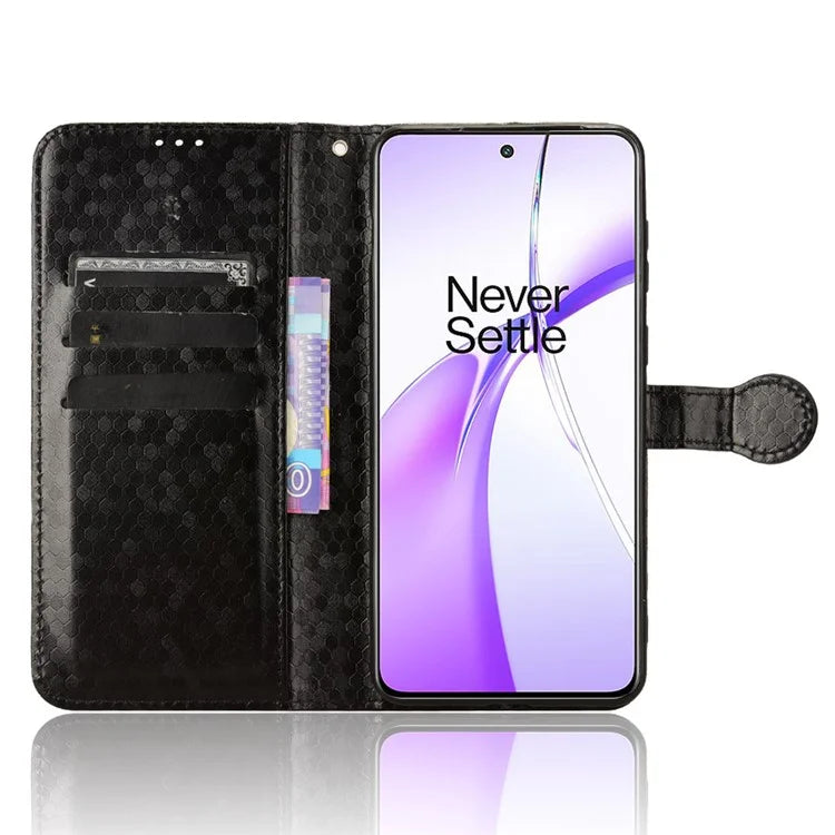 For OnePlus Ace 3V 5G Case Card Holder Dots Pattern Magnetic Phone Cover