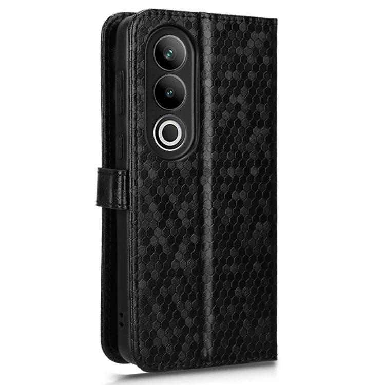 For OnePlus Ace 3V 5G Case Card Holder Dots Pattern Magnetic Phone Cover