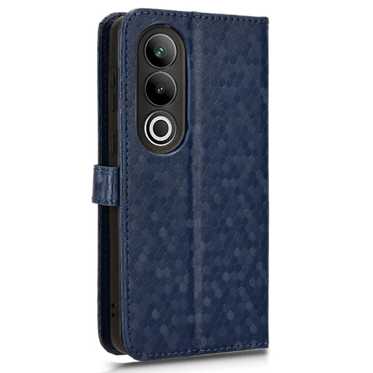 For OnePlus Ace 3V 5G Case Card Holder Dots Pattern Magnetic Phone Cover