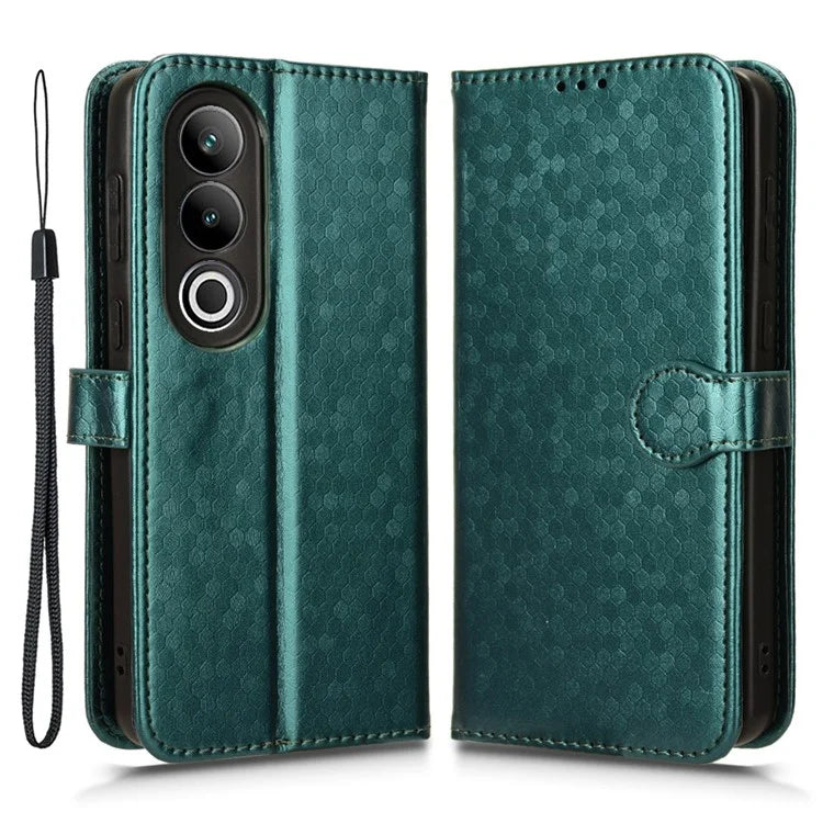 For OnePlus Ace 3V 5G Case Card Holder Dots Pattern Magnetic Phone Cover