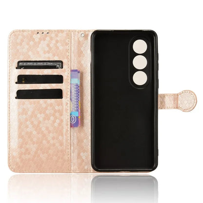 For OnePlus Ace 3V 5G Case Card Holder Dots Pattern Magnetic Phone Cover