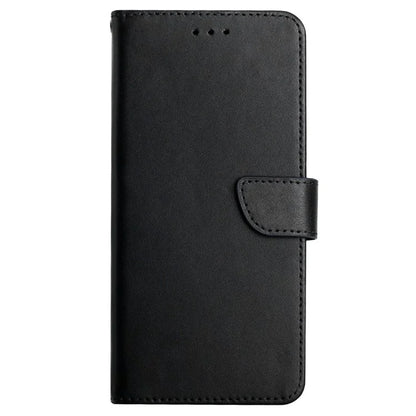 HT02 For Oppo A60 4G Case Nappa Textured Genuine Cow Leather+TPU Wallet Phone Cover